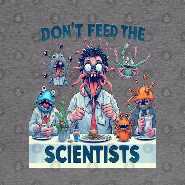 Don't Feed The Scientists by TooplesArt